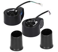 TIKATARER Acripteur de Scooter électrique, Noir Gauche Droit Droit Général Scooter Généralités Pédale de Pédale d'accélérateur avec Accessoires pour ES2 électrique