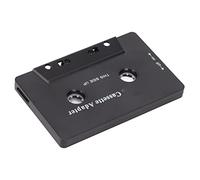 TIKATARER Adaptateur de Cassette, Récepteur Auxiliaire de Bande Stéréo à Réduction de Bruit, Adaptateur pour Tablette de Voiture avec Batterie au Lithium 300 MAh 5.0, Noir, 10 X 6,4 X 1 Cm