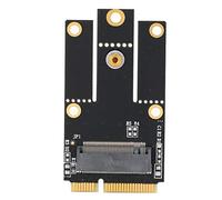 TIKATARER Adaptateur M.2 à PCIe, NGFF/Key A M.2 to Mini PCI E Carte de Couverture de L'Adaptateur M.2 Adaptateur PCIe M2 Adaptateur PCB PCB 7260 8260 8265 9260 AX200 AX210