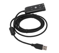 TIKATARER Adaptateur USB vers Prise Jack 3,5 Mm, Son Surround Virtuel 7.1 avec Indicateur LED et Bouton de Sourdine du Microphone, Compatible avec Les PC Série X S