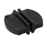 TIKATARER Ajusteur de Couteau, Pierre de Pointeur de Couteau Portable avec Pointeur Antidérapant pour une Utilisation Extérieure (BLACK)