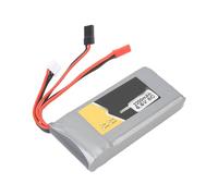 TIKATARER Batterie LiPo 6,6 V 2200 MAh, Batterie émetteur pour Télécommandes Futaba 14SG 18SZ 16SZ T8J avec Protection Contre Les Surcharges et Protection Contre Les Courts-Circuits