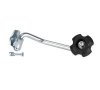TIKATARER Béquille de Remorque, Compatible avec les Vérins à Manivelle | Manivelle en acier au carbone, finition galvanisée, poignée en plastique, kit de remplacement de 8,4 pouces