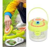 TIKATARER Boîte d'observation, Cage de Multifonctionnelle avec Loupe, Cage à Insectes avec Couvercles à Double Ouverture pour Enfants Garçons Filles