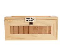 TIKATARER Boîte Inutile, la Boîte Inutile Mignon Relief de Stress Interactif Drôle Box Box Little Tiger Figure Boring Toy pour la Maison et la Décoration de Bureau de Bureau