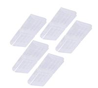 TIKATARER Boîtier de Batterie Multifonctionnel 10 Pièces, Boîte de Rangement en Plastique Transparent pour Piles AA AAA avec Rainures pour Empêcher Le Glissement, pour Organiser