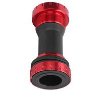 TIKATARER Bracket Inférieur, Vélos de Route 68 à 73 Mm carré Contexte Contexte Contexte carré Crankset BB Pouvoir ALLIAG Alliage Aluminium pour la Montagne, Route, Fat Bike (Rouge)