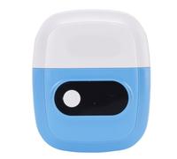TIKATARER Broyeur de Pieds électrique, Dissolvant de Callosités Rechargeable avec Conception en un et 3 Réglages de Vitesse, Lime à Pieds Ergonomique pour la Maison et le Salon de beauté (BLUE)