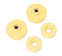 TIKATARER Bushing Sleeve Kit pour Suspension Arrière, Jeu de Supports | Bagues en caoutchouc avec roulements à pression, réparation de supports d\'amortisseurs de vibrations