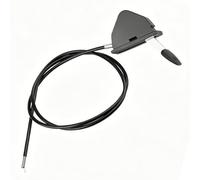 TIKATARER Câble D'accélérateur, Compatible avec Les Ensembles de (Black) | Gaine en nylon et PVC de 49 pouces, câble intérieur en acier, extrémités assorties, remplacement de tondeuse à virage zéro