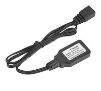 TIKATARER Câble de Charge d'équilibre de Batterie Lipo 7,4 V, Entrée USB 5 V avec Protection de Charge Intelligente, Idéal pour Batterie Lipo 2S de Voiture RC Série 1/18 9300 9304
