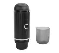 TIKATARER Cafetière Portable, Mini-machine à Expresso avec Boîte à Capsule de Cuillère 2 en 1 Porte de Voyage électrique de Voyage électrique de de de pour le Camping de Randonnée à Usage
