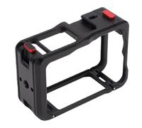 TIKATARER Cage de Caméra, Cadre de Protection en Alliage d'aluminium pour Action 6, Boîtier de Caméra avec Support de Griffe Froide et Trou de Vis de 1/4", Couverture Complète du Corps, Idéal pour