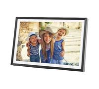 TIKATARER Calendrier Numérique Intelligent de 10 Pouces, Cadre Photo électronique en Nuage avec Application de Bureau avec écran Tactile et Télécommande, Planificateur Familial à Montage Mural à