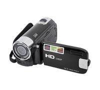 TIKATARER Caméra Vidéo 4K 48MP, écran Rotatif TFT 2,7 Pouces, Caméscope DV à Zoom Numérique 16x avec Câble USB, pour Enregistrer des Photos, des Vidéos, Un Cadeau de Voyage en Famille (Black)