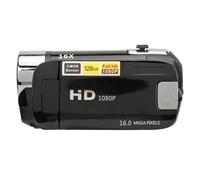 TIKATARER Caméra Vidéo Numérique 16MP 1080P, écran Rotatif avec Zoom 16X | Boîtier ABS, Enregistrement de Voyage, Utilisation de Mariage, Croissance de bébé, Prise en Charge de Carte 128 Go,