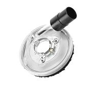 TIKATARER Carénage Anti-Poussière Transparent pour Meuleuse d'angle, Carénage Anti-Poussière en Polycarbonate, Accessoire pour Meuleuse d'angle avec Bord Avant Amovible et Brosse, Capture 99% de