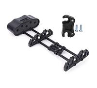 TIKATARER Carquois de Flèches, Boîte de Portable à 5 Supports avec Support Réglable, pour Flèches Fixes et Mécaniques