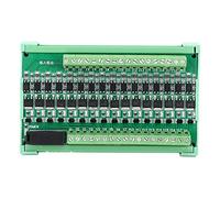 TIKATARER Carte de Circuit imprimé D'amplificateur PLC, Carte D'amplificateur PLC 16 Canaux, Carte D'isolation PLC, Entrée NPN, Sortie NPN 12-36 V CC pour électrovanne de Contacteur de