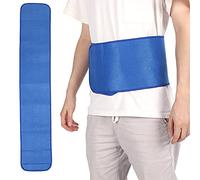 TIKATARER Ceinture de Sudation pour Femme, Corset Respirant, Bande Ventrale, Entraîneur de Taille, Entraîneur de Taille Abdominale Réglable, Enveloppe de Soutien de la Taille (Blue)