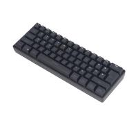 TIKATARER Clavier de Jeu 60 pour Cent, Petit Clavier de Jeu 3 Modes, Clavier Silencieux 61 Touches 2,4 G Teclado Gamer sans Fil Filaire Rétroéclairage RVB pour Ordinateur Portable,