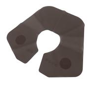 TIKATARER Collier de Coupe de Cheveux en Silicone, Coussin de Coupe de Cheveux de Barbier à Fermeture Magnétique Avant Lestée, Enveloppement de Cou pour Salon de Coiffure Professionnel et Usage (GRAY)