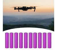TIKATARER Colonne de Colonne de Standoff Rond en Aluminium, Stand de Drone Stand Quadcopter Standoff étalon 10pcs M3x20 Rings de Fixation d'espaceur de Ronde Violet