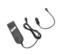 TIKATARER Commande Manuelle Inclinable, Télécommande à Prise Droite à 4 Broches et 2 Boutons, Remplacement à Distance pour Fauteuil élévateur pour canapé électrique et Fauteuils élévateurs de Cinéma