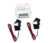 TIKATARER Compteur d'énergie, Compteur d'énergie de Mesure de Haute Précision, de de Puissance de Courant de Tension en Temps Réel avec Contrôle APP, Idéal pour la Gestion des Appareils Ménagers