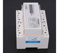 TIKATARER Compteur D'énergie électrique triphasé 220/380V 20-80A KWh | Compteur D'énergie, Conception électronique, Montage sur Rail DIN, Précision de Classe 1, Installation 35 Mm, Compatible