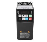 TIKATARER Convertisseur de Fréquence, 1PH 220V à 3PH 220V, 2,2KW, Sortie | VFD, Boîtier PC ABS, Affichage Numérique, Refroidissement à Faible Bruit, Routeurs CNC, Machines-outils, Pompes et Convoyeurs