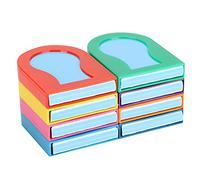 TIKATARER Craie pour Cheveux pour Filles Lavable, 8 Couleurs de Craie pour Cheveux Temporaire, Teinture pour Cheveux, Poudre de Coloration Temporaire, Teinture de Couleur Vive pour le