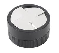 TIKATARER Distributeur de Sabotage de café en Ajustement Automatique, 304 Outil en Acier Inoxydable avec Tampon pour une Extraction à Expresso Cohérente (utilisation de la Maison et du (58MM)