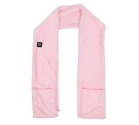 TIKATARER Écharpe Chauffante électrique USB, écharpe Chauffante Rapide Anti-froid, Cache-cou Doux pour les Activités de Plein Air en Hiver (BROWN) (BROWN) (PINK)