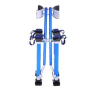 TIKATARER Échasses Réglables pour Cloisons Sèches, échasses de Peinture en Alliage D'aluminium avec Semelle en Caoutchouc et Hauteur Réglable de 24 à 40 Pouces pour les Travaux