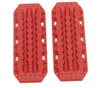 TIKATARER Échelle de Sable RC, Planche de Rampes de Récupération en Plastique, Accessoire Léger sur Chenilles RC de Petite Taille, Idéal pour Les Voitures SCX24 1/24 1/18 (Rouge)