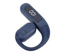 TIKATARER Écouteur Bluetooth, Casque Mono sans Fil, Casque à Crochet d'oreille Rotatif à 180 Degrés avec Batterie Remplaçable, Idéal pour la Conduite Sportive et Professionnelle (Blue)