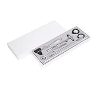 TIKATARER Ensemble de Marteaux Neurologiques, 5PCS Poignée Ergonomique en Acier Inoxydable Marteau Médical Multifonctionnel avec Conception Portable pour Examen du Système Nerveux