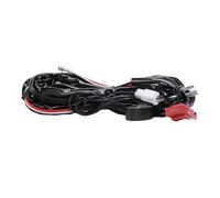 TIKATARER Faisceau de Câblage Double Couleur pour Feux de Route et Barres Lumineuses LED 12 V DC 40 A avec Câble Central 14 AWG et Fusible 30 A, Idéal pour les Véhicules Tout-terrain, SUV,
