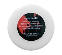 TIKATARER Faux Gel de Sang, Gel de Maquillage coagulé pour Halloween, à Effets Spéciaux Rouge avec Ingrédients Sûrs, Idéal pour les Vampires, Zombies et Monstres