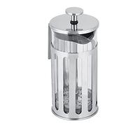 TIKATARER Filtre de Presse Française, Verre en Verre en Acier Inoxydable Filtre de Presse Française de à café avec Délicat en de Français pour Faire du thé, café à la Maison, au Bureau (350ML)