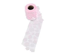TIKATARER Fleurs Rouleaux de Tulle, Fleurs Rouleaux en Tulle 8 Cm 10yd (PINK)
