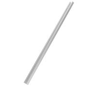 TIKATARER Gabarit de Voie à Onglet en Alliage d'Aluminium, Fixation de Dalle Coulissante, Gabarit en Aluminium anodisé extrudé Solide pour Scie à Table, Scie à Ruban et Routeur (Fente en T de 0,5 m)