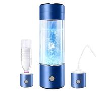 TIKATARER Générateur de Bouteille d'eau à Hydrogène, Machine Portable à Ioniseur d'eau à Hydrogène, Technologie SPE PEM, capacité de 330 Ml, Rechargeable par USB pour les Voyages à Domicile, au