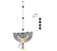 TIKATARER Gérothes à Onglets pour Scie à Table, Handle de Poignée en Laiton Indicateur de Table de Table de Table de Table de Table de Table de Table de Table de Bois avec clé de 3 Pc