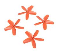 TIKATARER Hélices de Drone 4 Pièces, Matériau PC Durable, Hélices Légères Bien équilibrées, Pales d'hélice Haute stabilité avec Vis, Idéales pour Les Drones Avata (Orange)