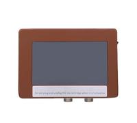 TIKATARER Imprimante à Jet d'encre en Ligne, Cartouche d'encre Noire de 42 ML et écran Tactile de 4,3 Pouces, Machine de Codage pour Chiffres, Symboles, Codes QR, Codes-Barres (Prise UE 100 à 240V)