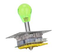 TIKATARER Joystick Lumineux coloré, Bâton LED à 7 Couleurs Changeantes, Joystick de Jeu à Retour de Force pour Consoles et Machines à Poupées, Idéal pour les Jeux de Machines