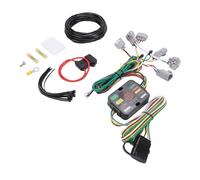 TIKATARER Kit de Faisceau de Câblage de Remorque à 4 Broches, Faisceau de Connecteur Plug and Play, de Conception Standard à 4 Broches avec compatibilité 2016 2023, Idéal pour Les Feux Arrière, Les