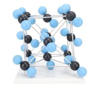 TIKATARER Kit de Modèle Moléculaire de Chimie, Structure Cristalline | Pièces en Plastique, Compatibles avec les Manuels Scolaires, 28 Unités D'oxygène, 14 Composants de Carbone, Enseignement